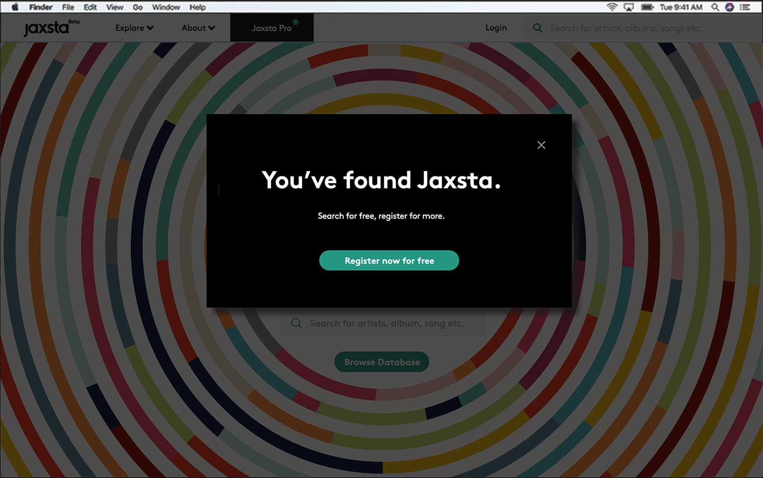 Jaxsta digital execution