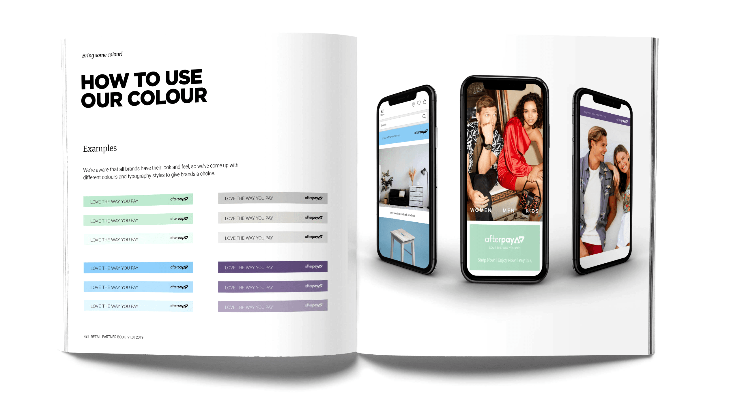 Afterpay brand book