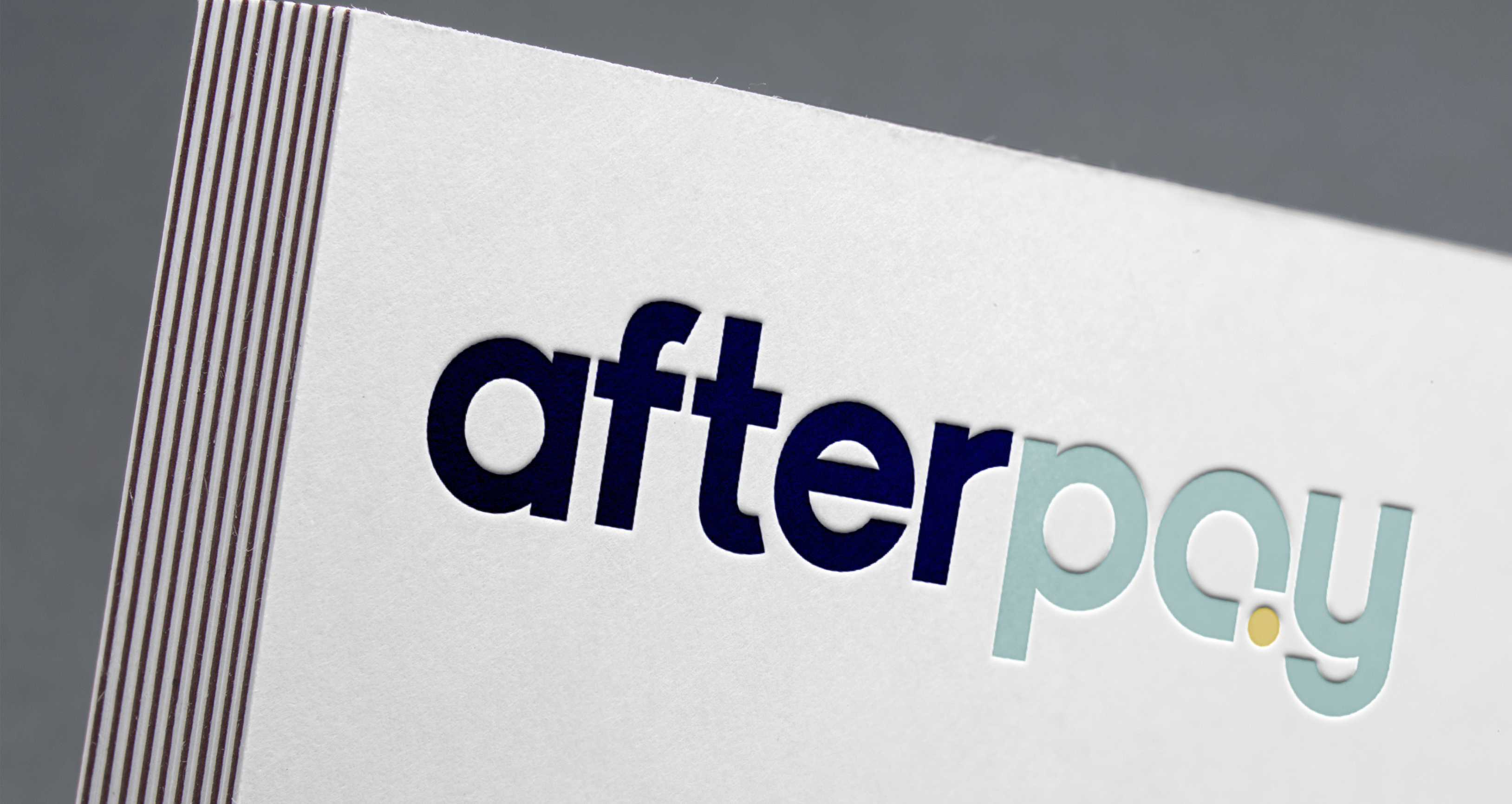 Afterpay new logo execution