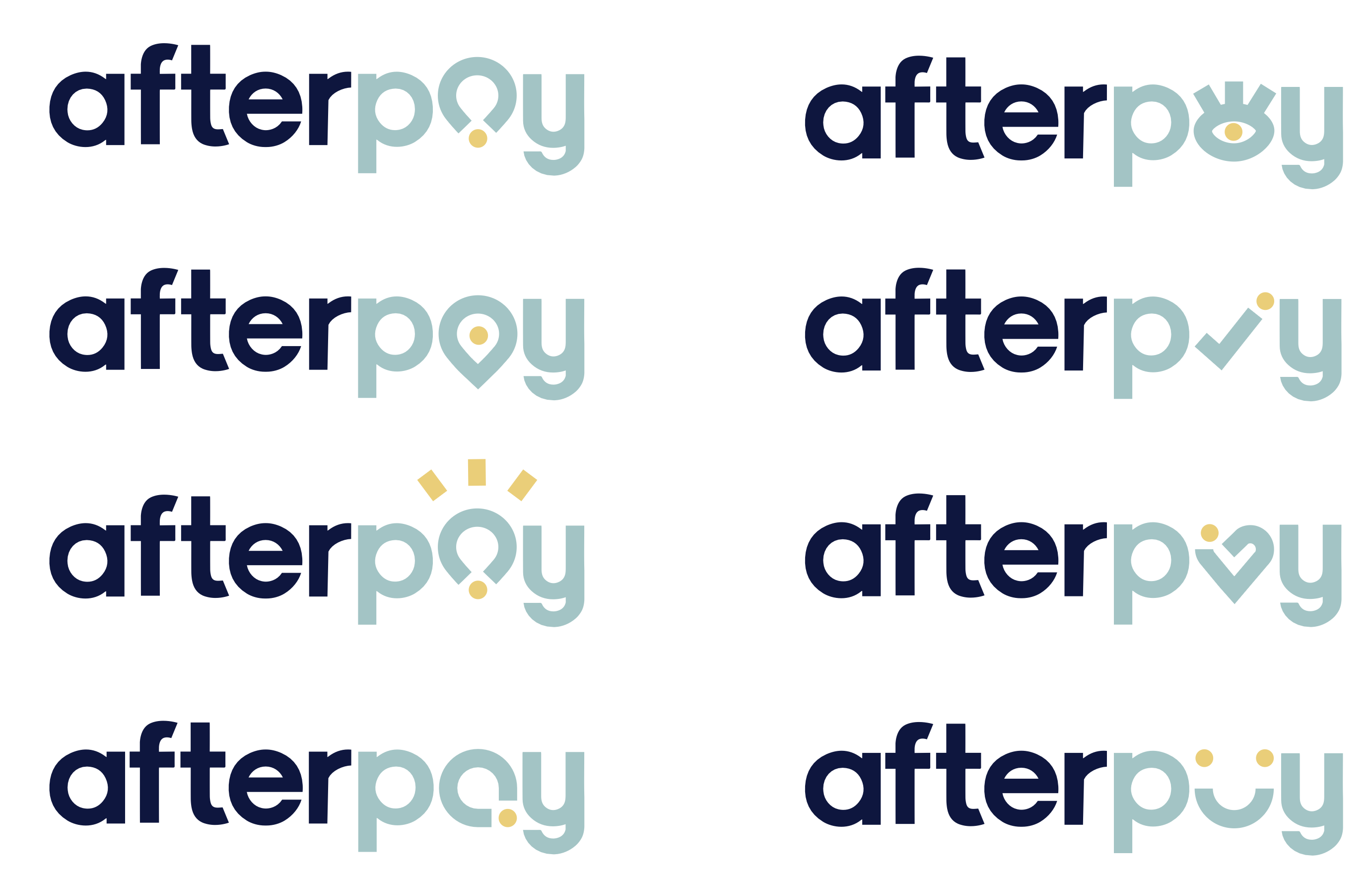 Afterpay logo flexibility